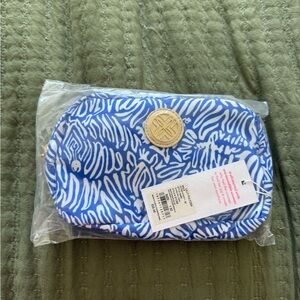 Lilly Pulitzer Jeanie Belt Bag in Martinique Blue Zee Bebe